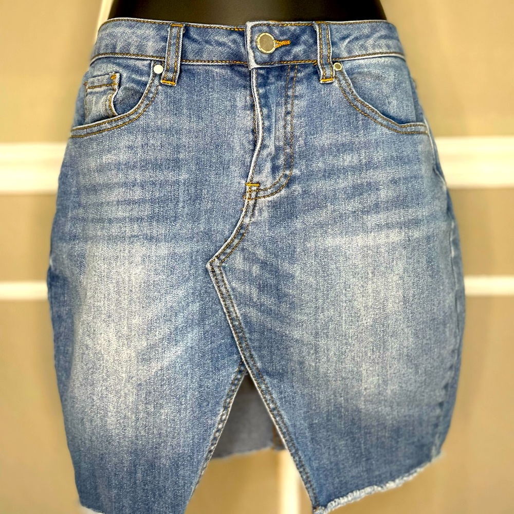 Revamped Jean Skirt